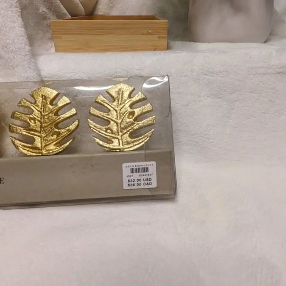NIB Anthropologie Mezze Servers + Corn on the Prong Tropical Theme BUNDLE